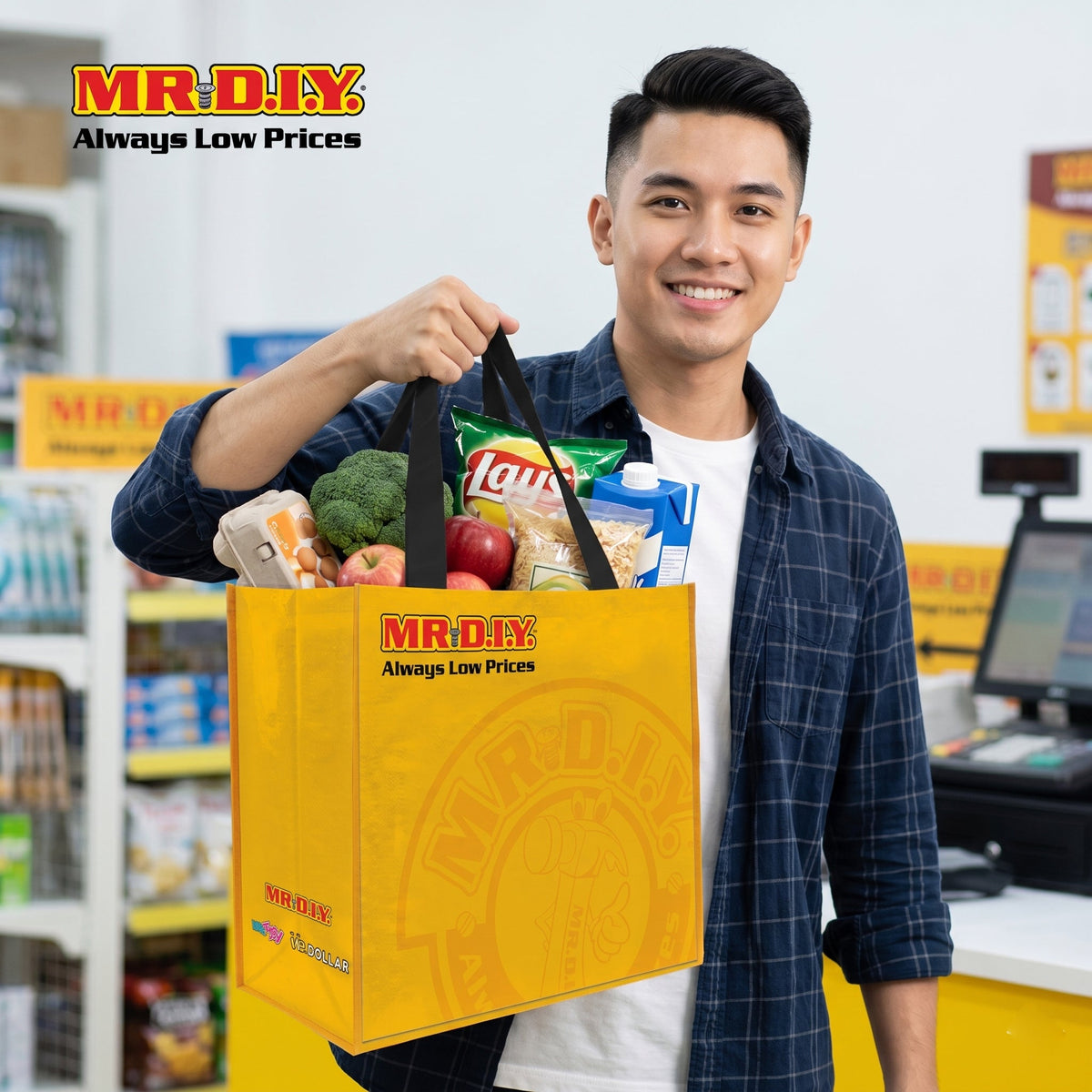 MR.DIY Shopping Bag L Size