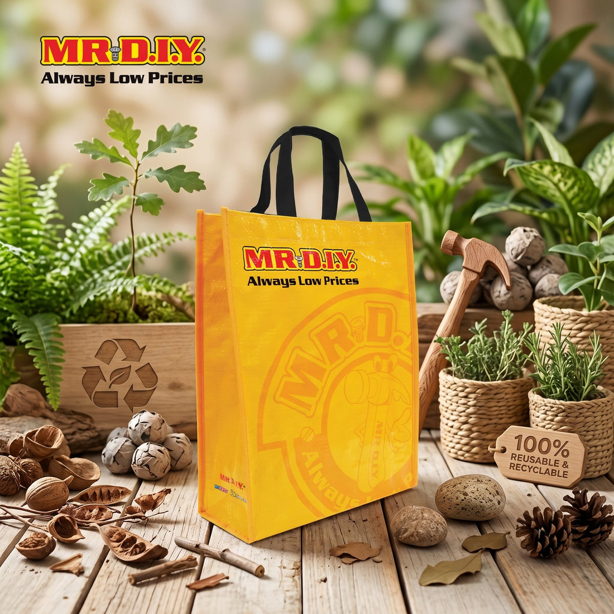 MR.DIY Shopping Bag S Size