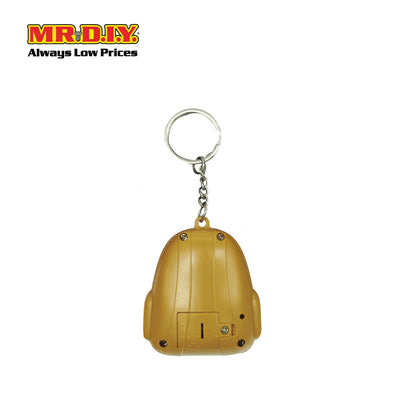 (MR.DIY) Cartoon Capybara LED Keychain (L11cmxH4cmxW4.8cm)