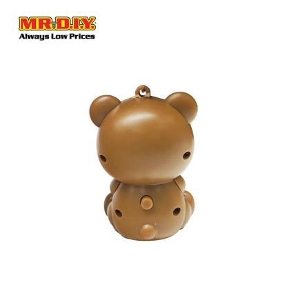 (MR.DIY) Cartoon Capybara LED Keychain (L12cmxH4cmxW4.5cm)