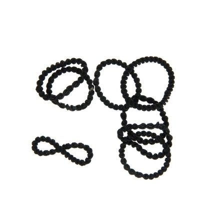 (MR.DIY) Black Fashion Hair Band 8Pcs