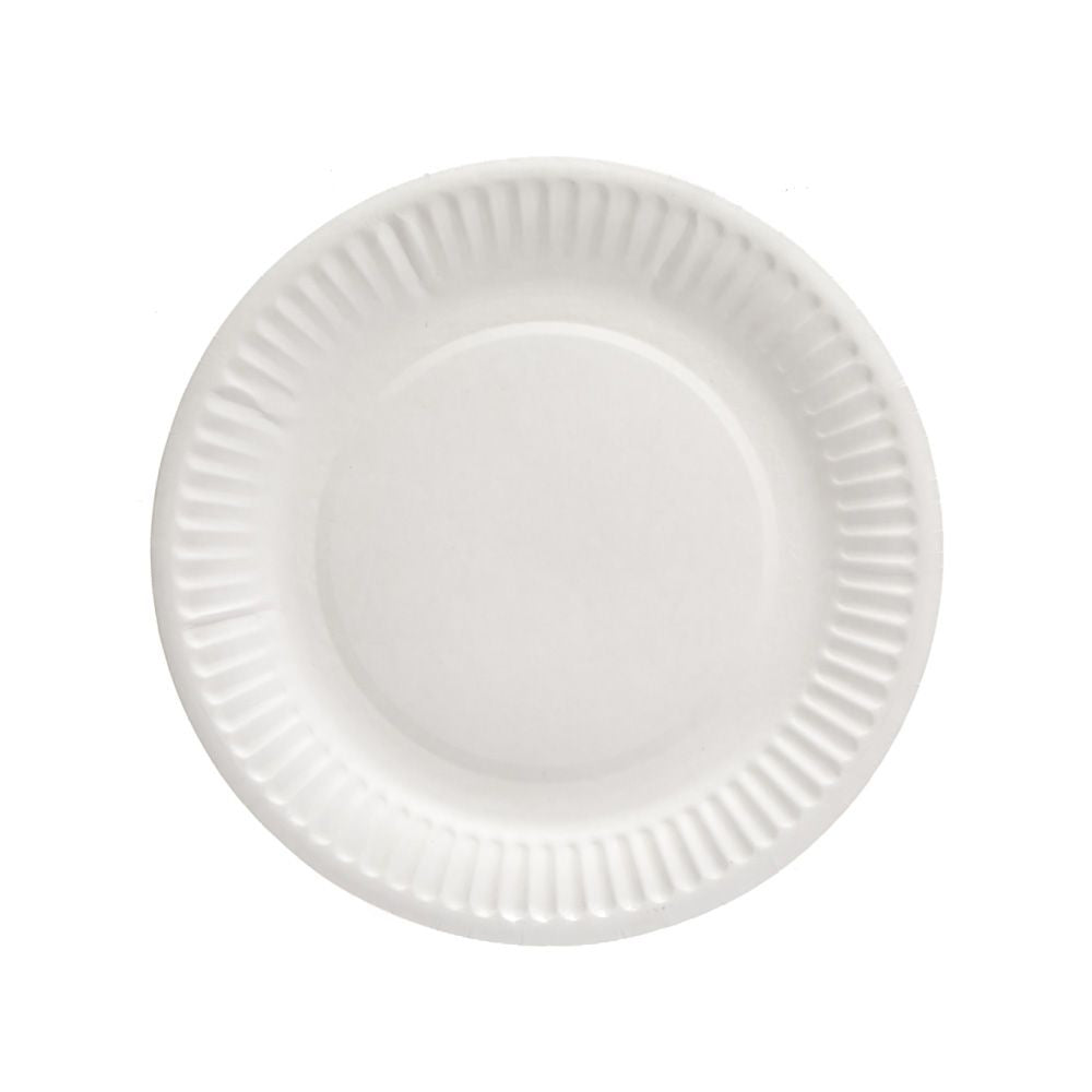 (MR.DIY) Disposable Paper Plate [6inch] (20pcs)