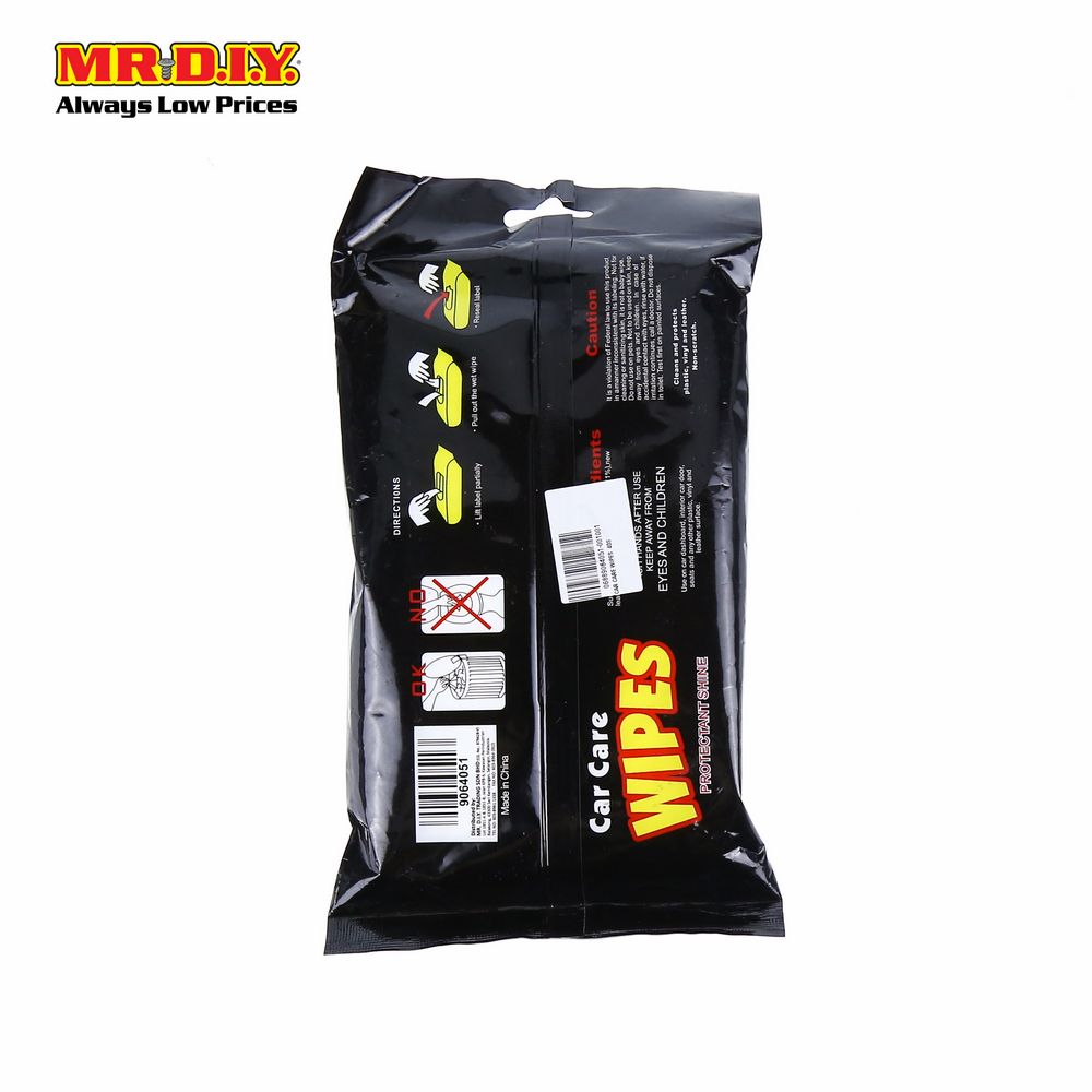 SMART CLEAN Car Care Wipes Pocket Wet Tissue (40pcs)
