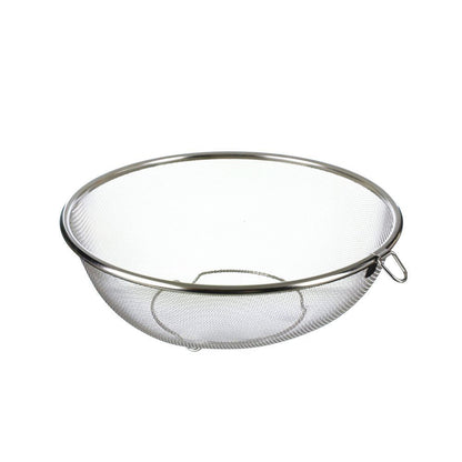 (MR.DIY) Stainless-Steel Round Fine Mesh Strainer (25cm x 10cm)