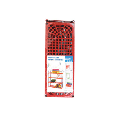 High Quality 4 Tier Plastic Shoe Shelf 1620