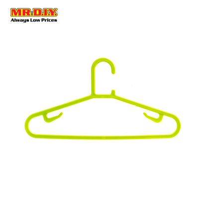 (MR.DIY) S-FRONT Dazzle Colour Plastic Hangers (6pcs)
