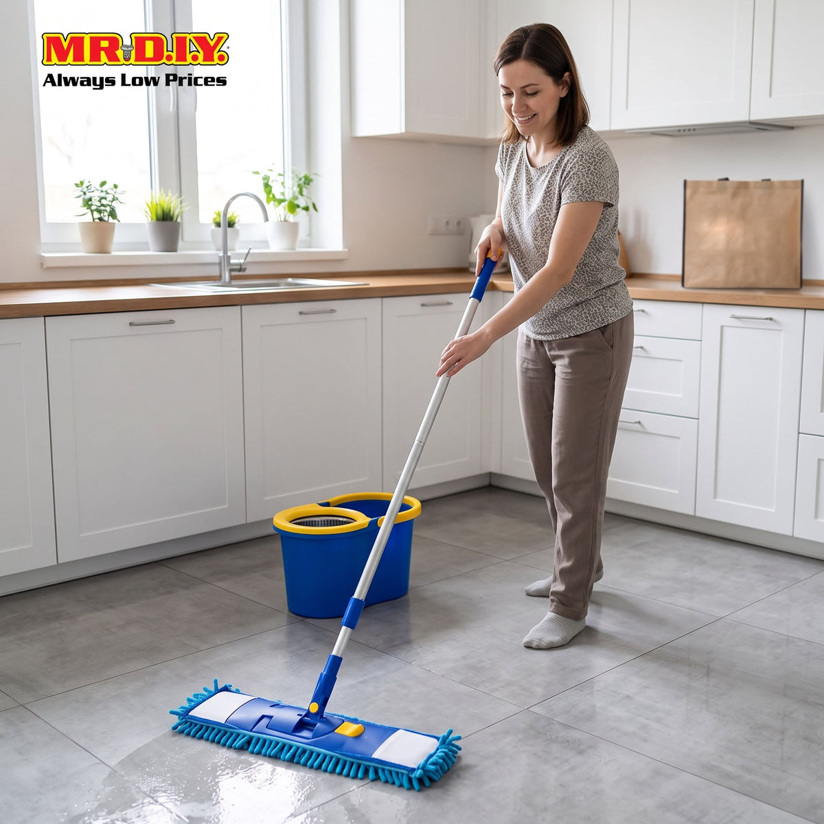 NECO Microfiber Flat Mop