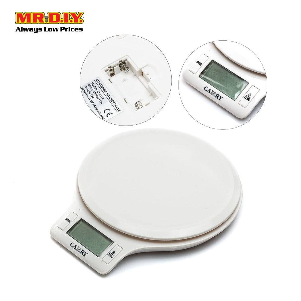 CAMRY Electronic Kitchen Scale EK3212