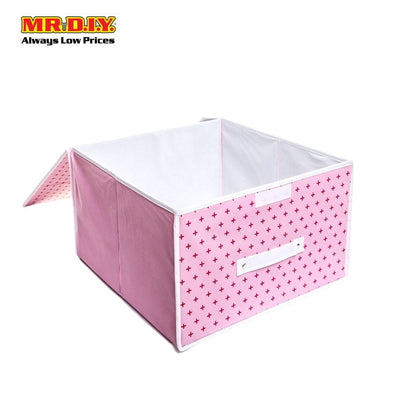 SUNEE Foldable Non-Woven Storage Box with Lid 70417