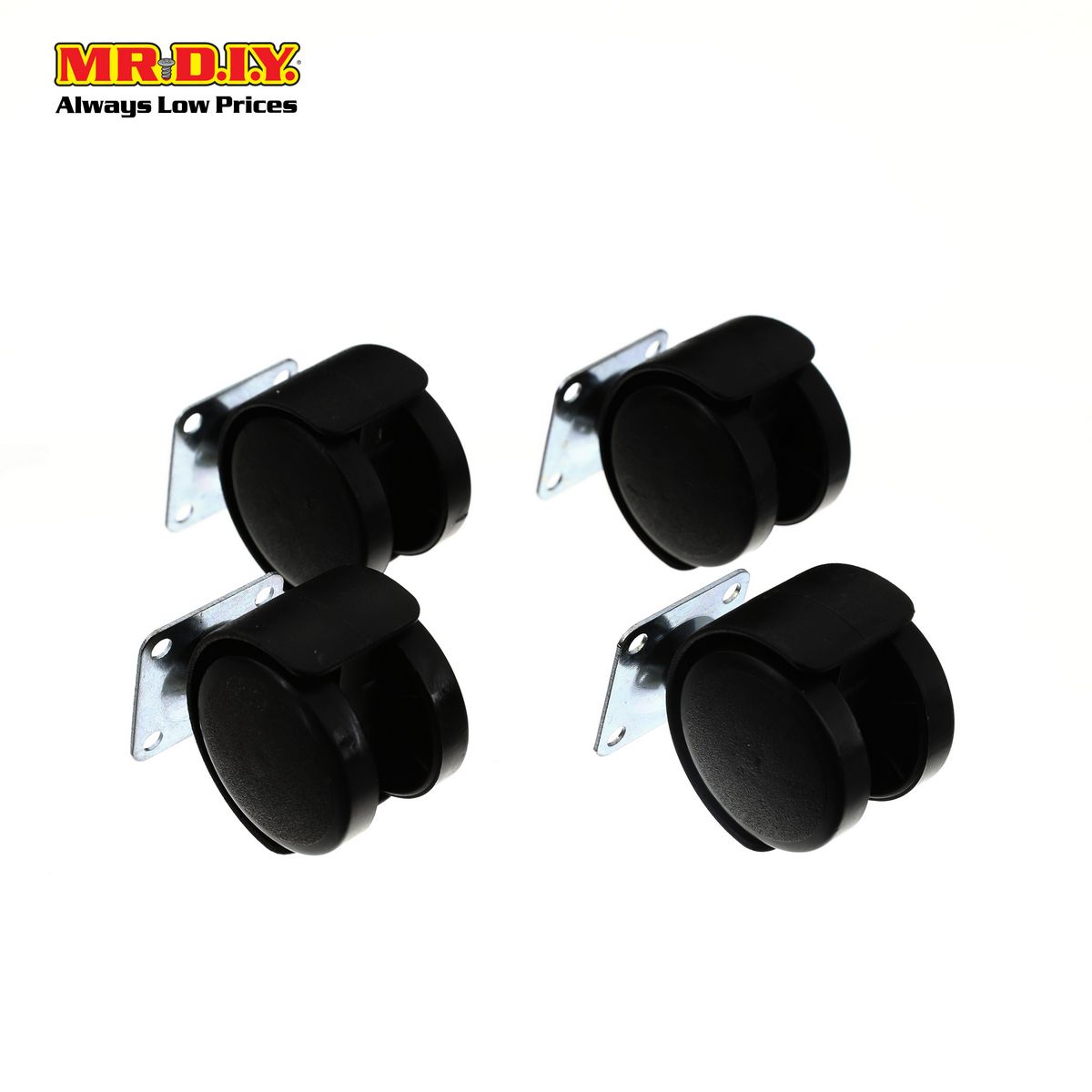 (MR.DIY)  Caster Trolley Wheel Set 40mm (4 pcs)