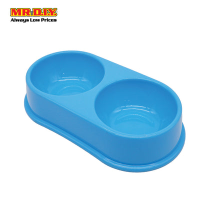 (MR.DIY) Plastic Pet Double Bowl