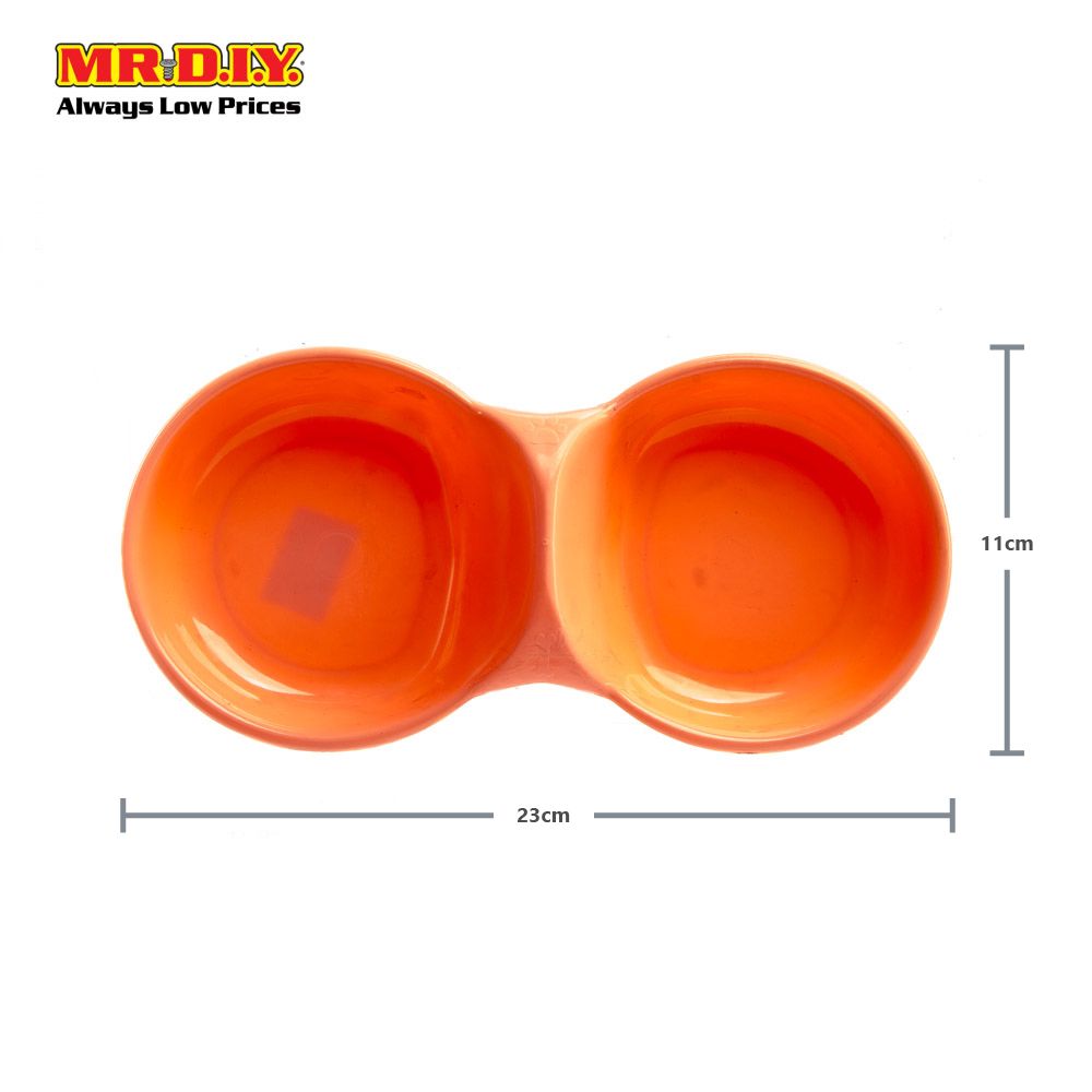 Double Dish Pet Bowl