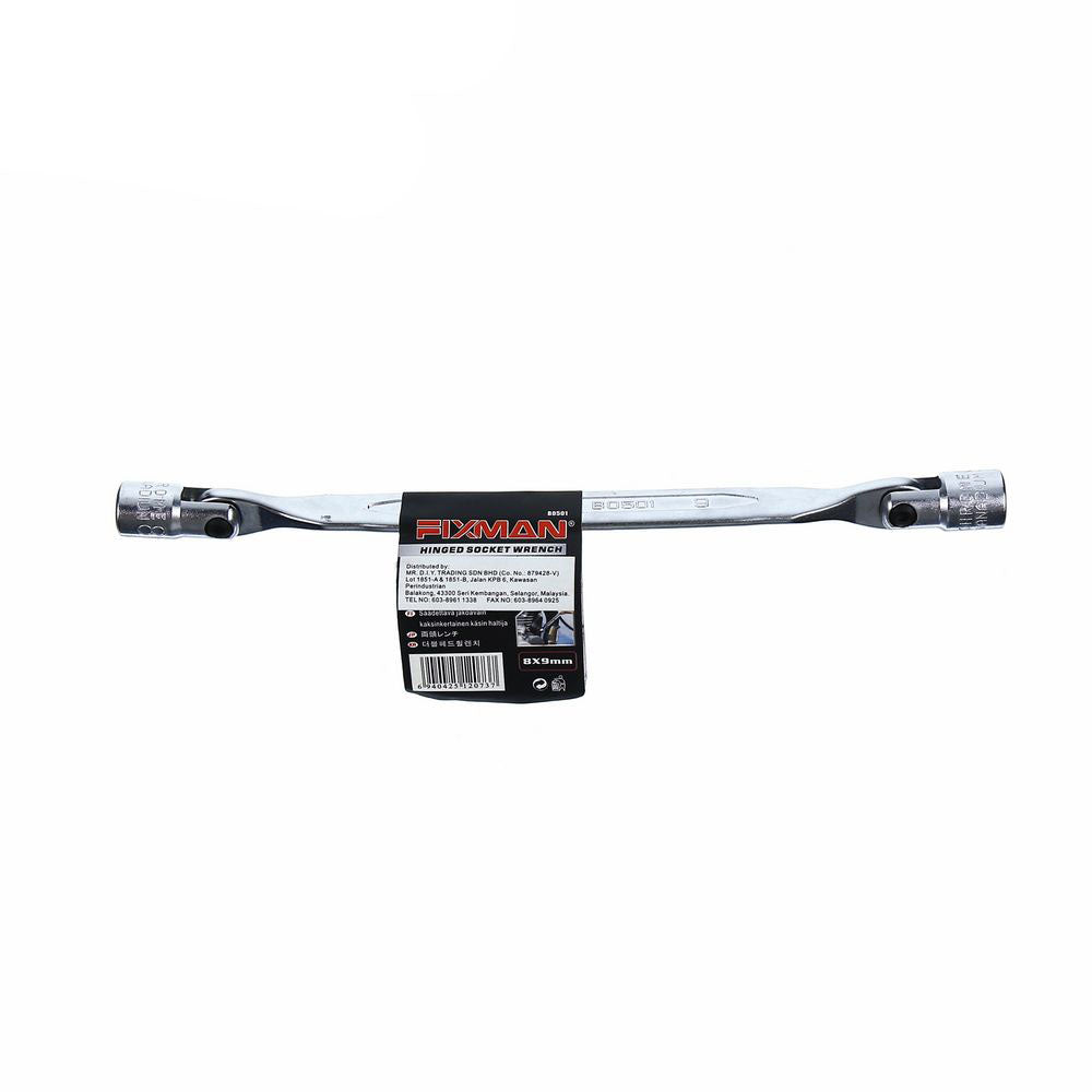 FIXMAN Hinged Socket Wrench 8x9mm