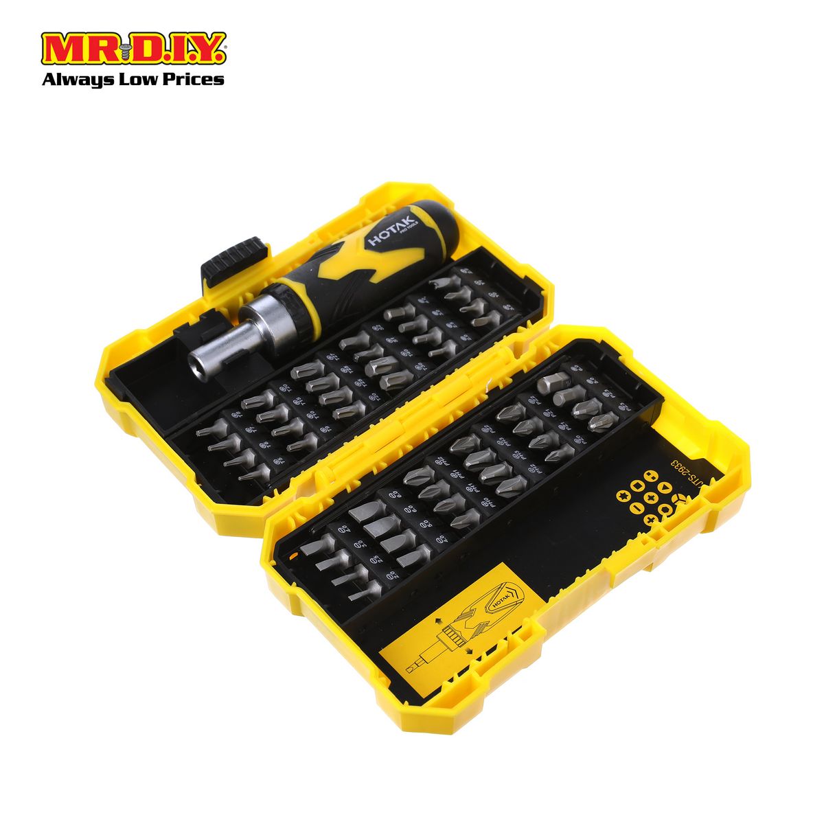HOTAK Ratchet Screwdriver set (49pcs) YJTS-2933
