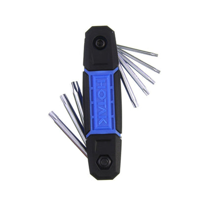 HOTAK Folding Torx Key Set (8pcs) YJHK-2757