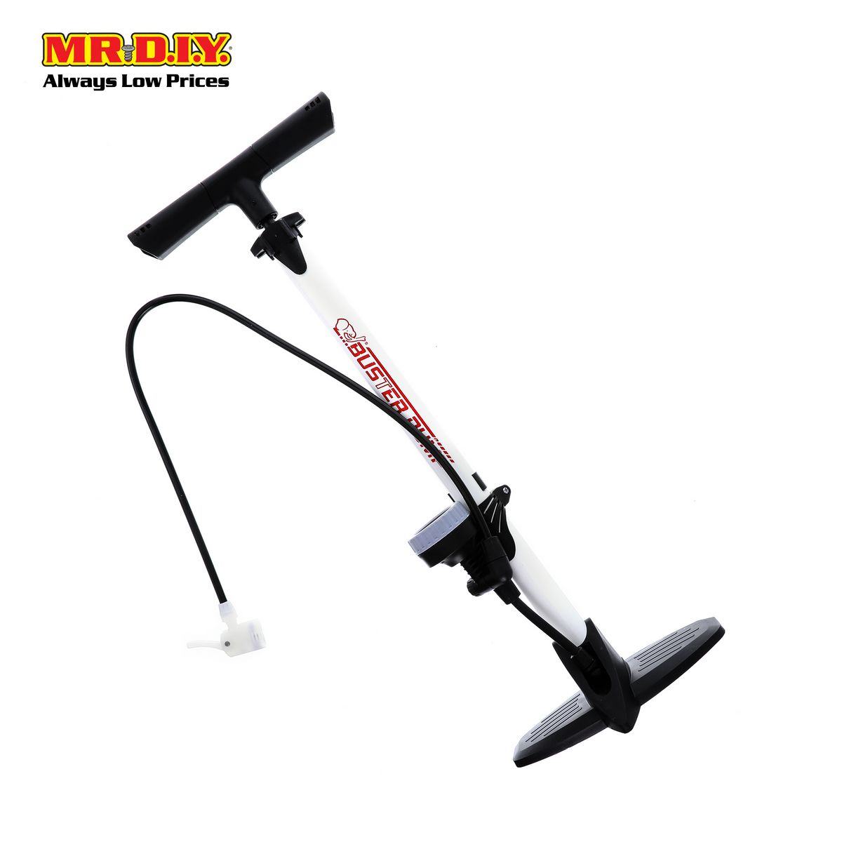BUSTER Multifunctional Manual Hand Air Pump With Scale And Adaptors - 6432B