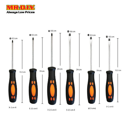 JINFENG 6 In 1 Multi-size Screwdriver set