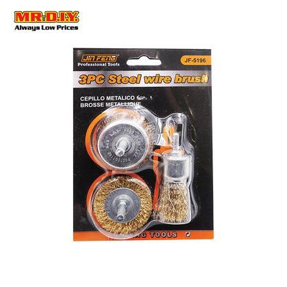 JINFENG Multi-use Steel Wire Brush Set (3pcs)