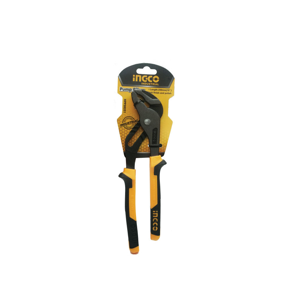 INGCO Pump Plier Groove Joint Plier Heavy Duty Industrial 10" (250mm)