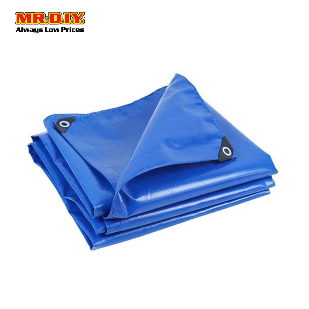 (MR.DIY) Waterproof Tarpaulin Canvas Sheet Cover (6x9 Feet)
