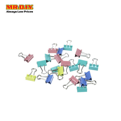 (MR.DIY) Mini Office School Stationery Spring Color Clips (20pcs)