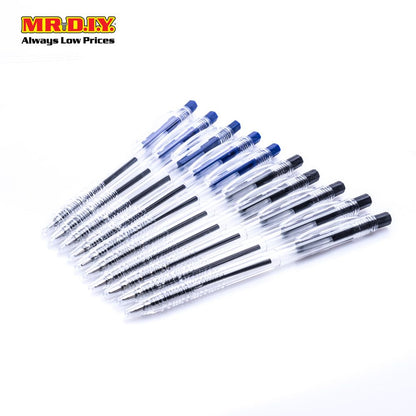 (MR.DIY) Cheng Rong Ball Point Pen in 2 Colors (10 pcs)