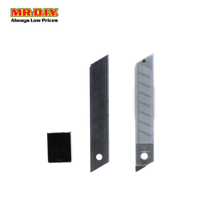 (MR.DIY) Utility Snap-Off Alloy Steel Blade Pen Knife Cutter Refill Replacement 10cm (10pcs)