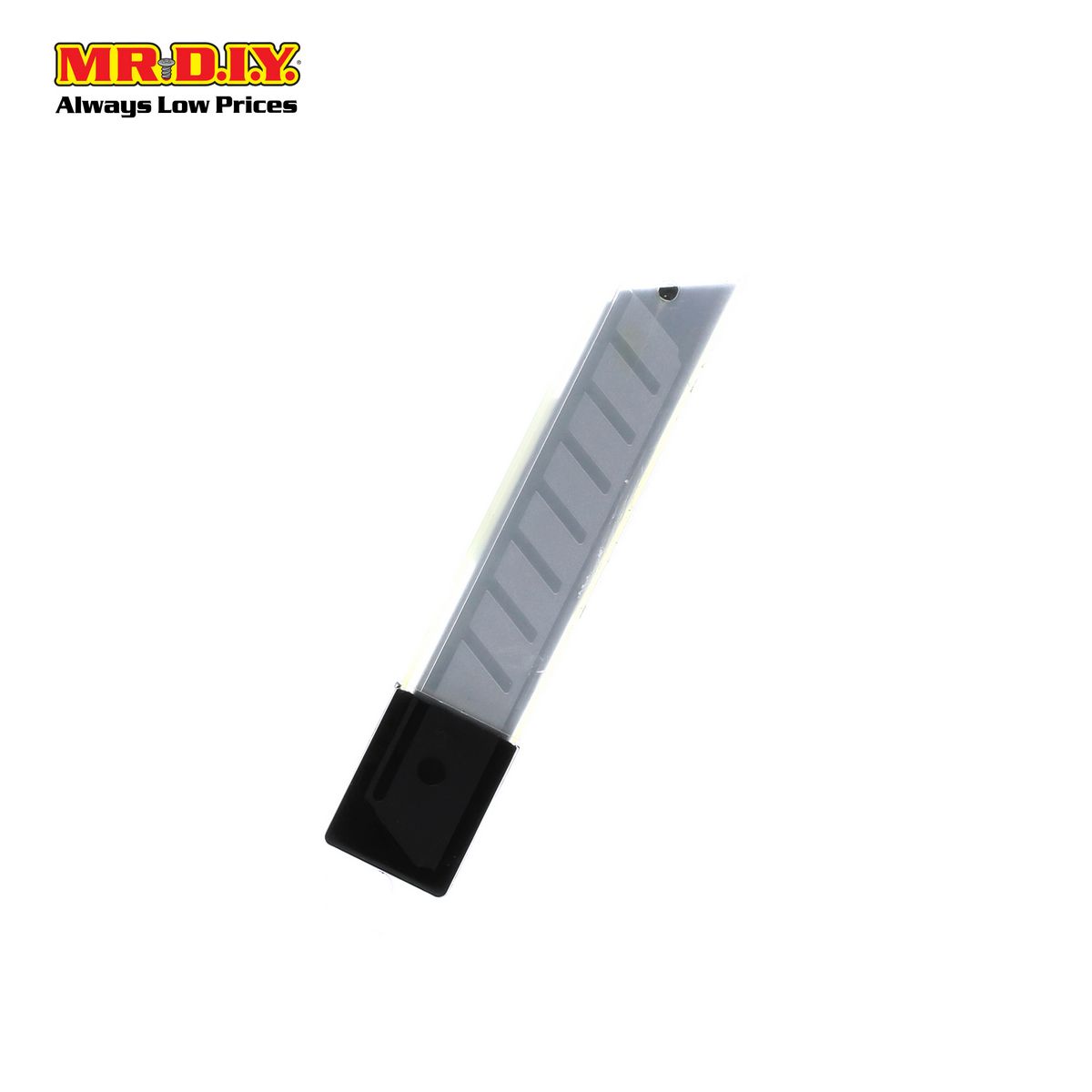 (MR.DIY) Utility Snap-Off Alloy Steel Blade Pen Knife Cutter Refill Replacement 10cm (10pcs)