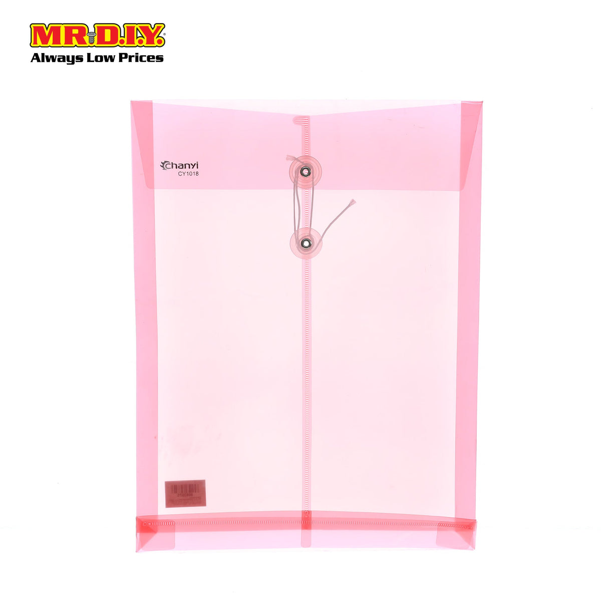 CHANYI Transparent String A4 Document Folder (1pc)