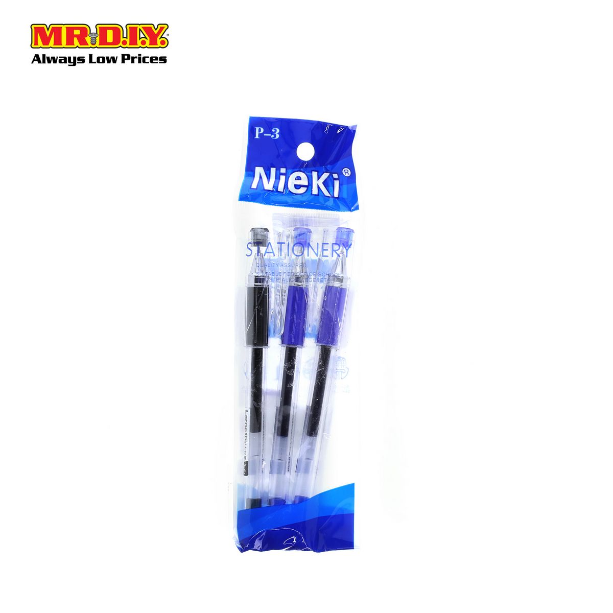 NIEKI Gel Pen 0.5mm G509 (3 pcs)