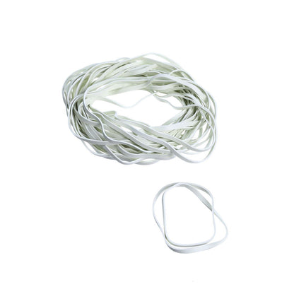 (MR.DIY) White Elastic Rubber Band 400*5MM