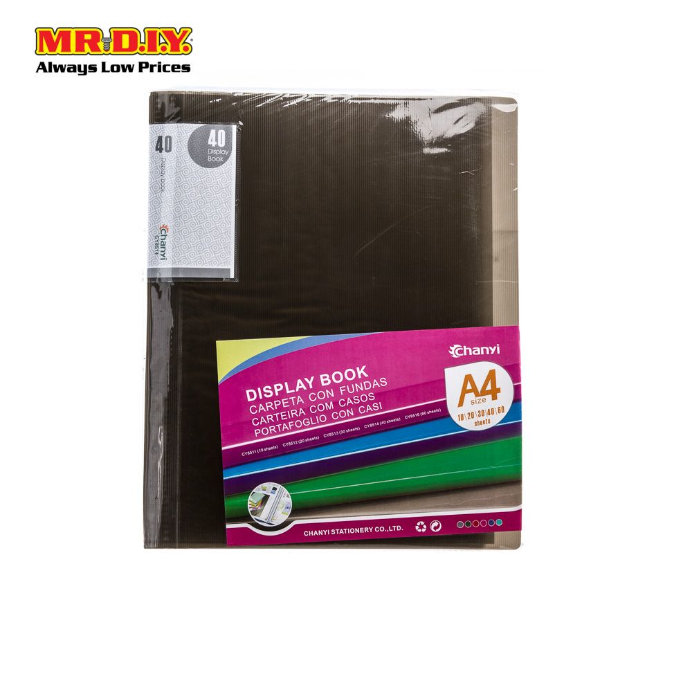 CHANYI A4 Portfolio File (40sheets) #CY8514