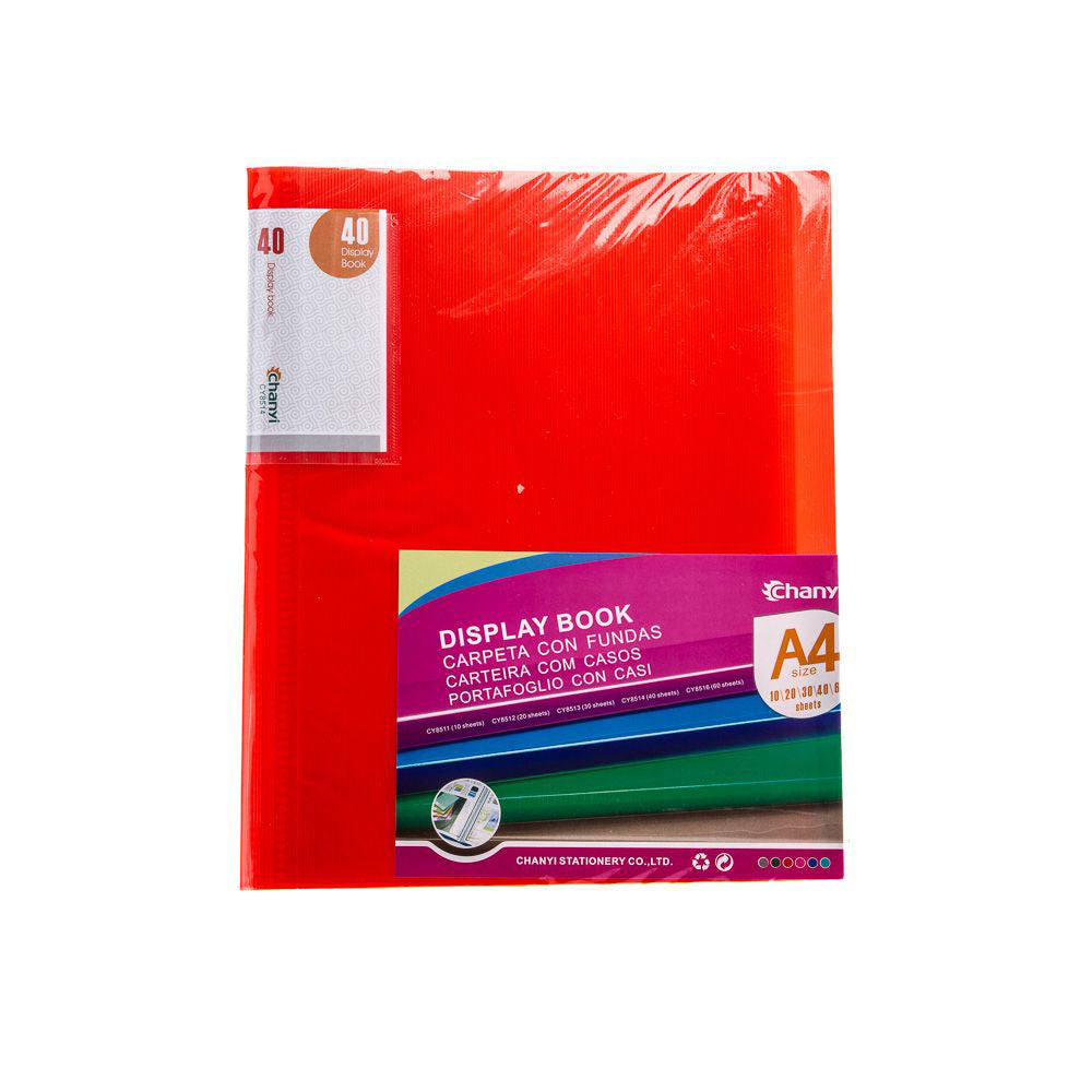 CHANYI A4 Portfolio File (40sheets) #CY8514