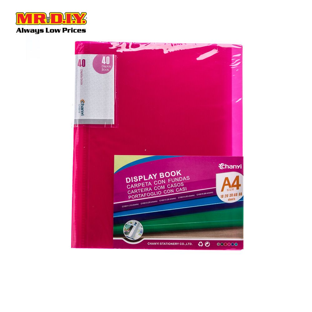 CHANYI A4 Portfolio File (40sheets) #CY8514