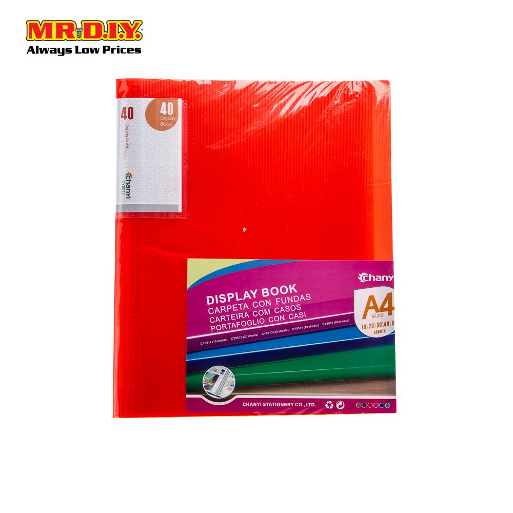 CHANYI A4 Portfolio File (40sheets) #CY8514