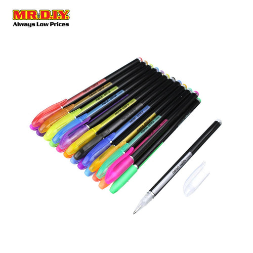 (MR.DIY) Neon Color Pastel Pen 1.0mm (12ps)