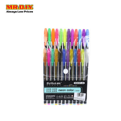 (MR.DIY) Neon Color Pastel Pen 1.0mm (12ps)
