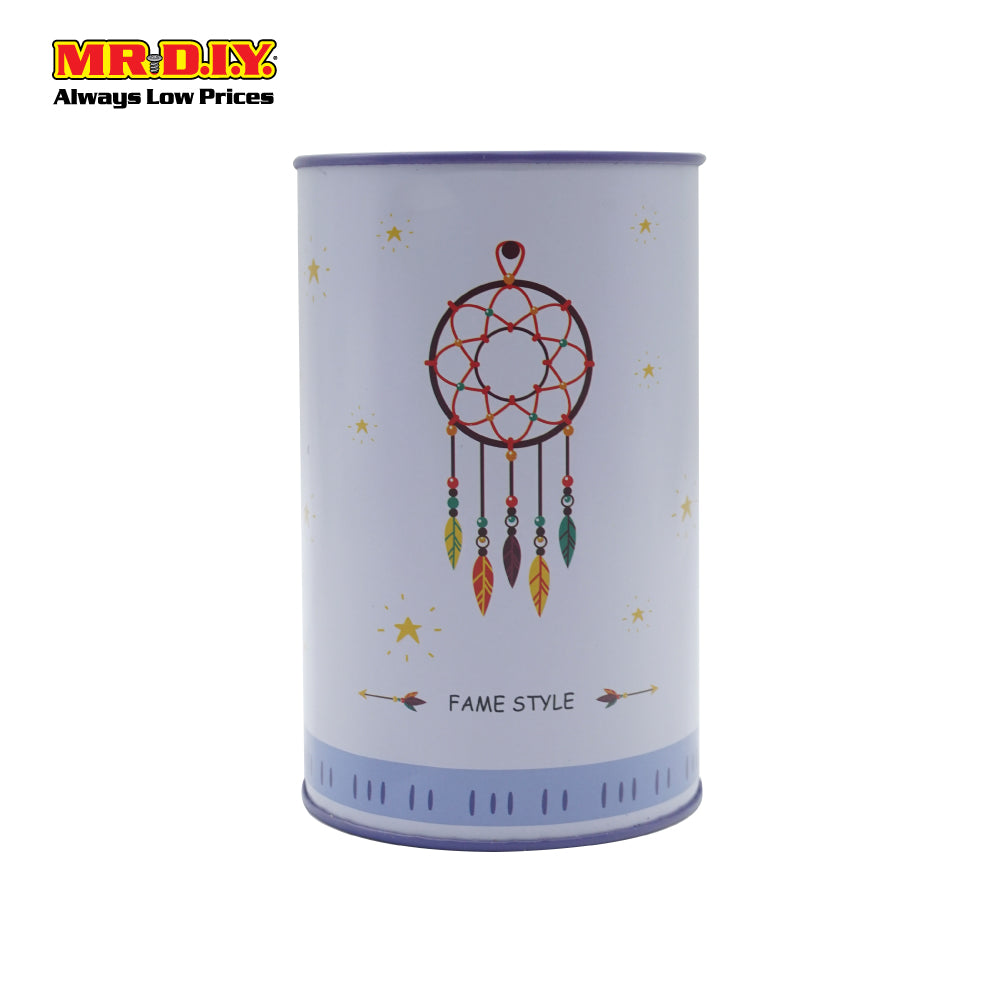 (MR.DIY) Cartoon Cylinder Coin Box