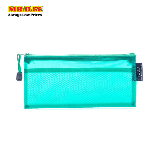 (MR.DIY) KUODA Neon Colour PVC Pencil Case (22cm x 11cm)