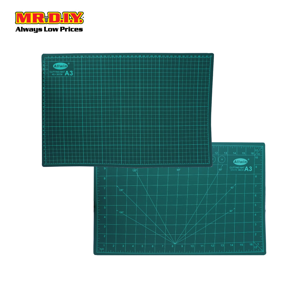 (MR.DIY) ALLWIN PVC A3 Art Craft Cutting Mat (45cm X 30cm)
