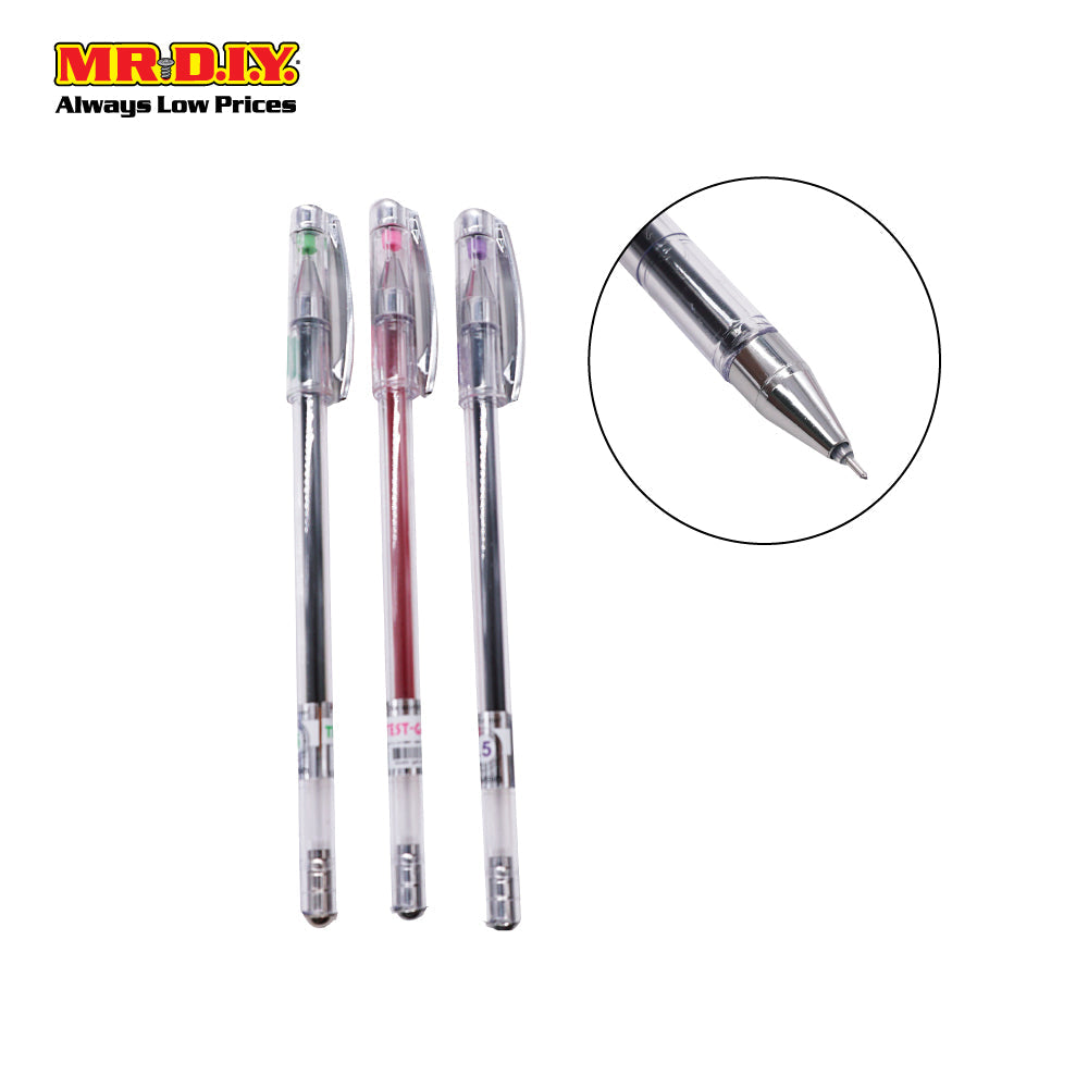 (MR.DIY) Nieki Gel Ink Pen 3 Color (3pcs)