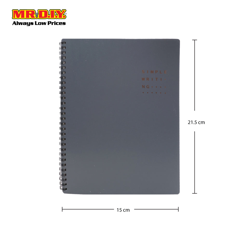 JINGU Simple Writing 25K Double Ring A5 Notebook 5857