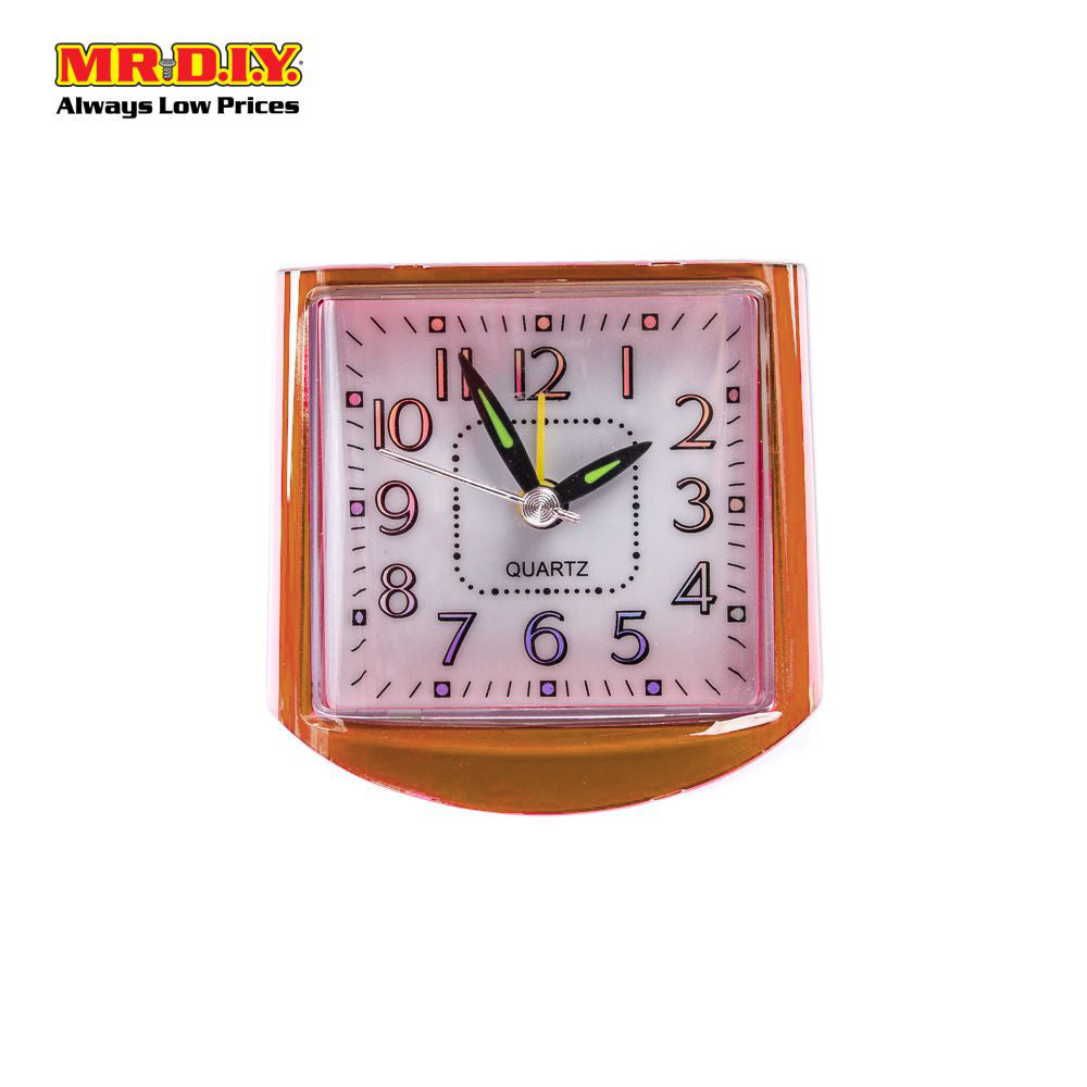 (MR.DIY) Quartz SMALL ALARM CLOCK WITH LIGHT
