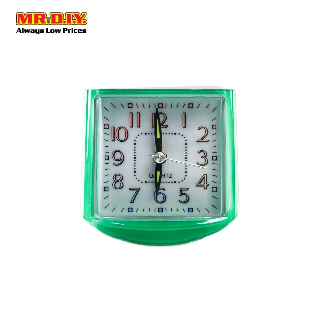 (MR.DIY) Quartz SMALL ALARM CLOCK WITH LIGHT