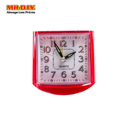 (MR.DIY) Quartz SMALL ALARM CLOCK WITH LIGHT