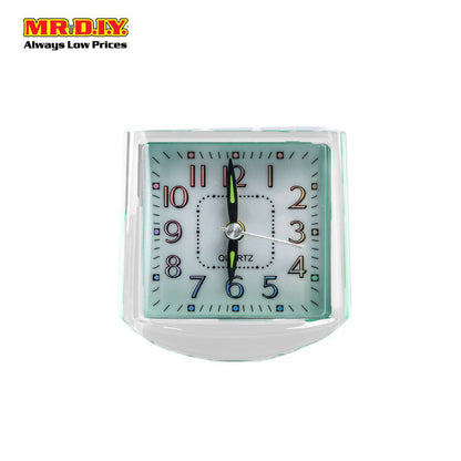 (MR.DIY) Quartz SMALL ALARM CLOCK WITH LIGHT