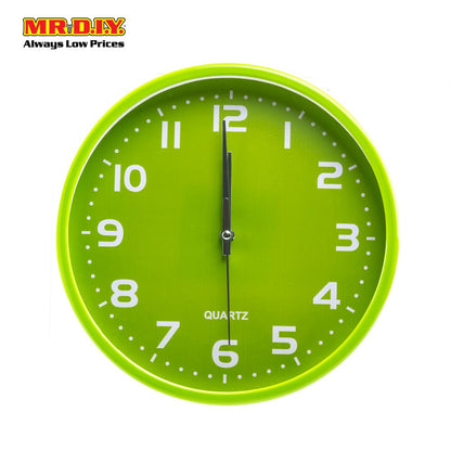 QUARTZ Wall Clock Long Lasting (23cm) - MR.DIY