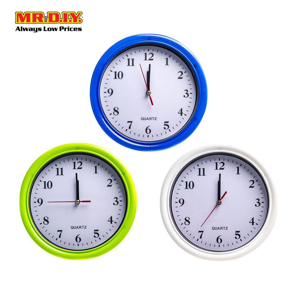 QUARTZ Analog Wall Clock (19cm)
