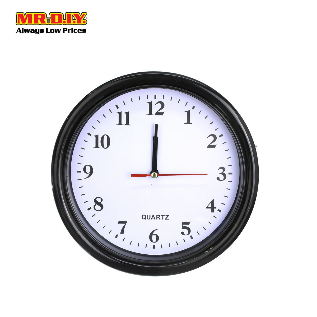 QUARTZ Analog Wall Clock (19cm)