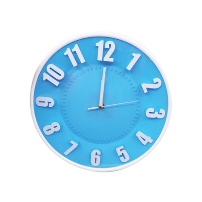 (MR.DIY) JIN HAI Modern Plastic Wall Clock (30cm)